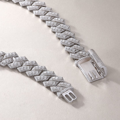 Jinba Legend Set Embellished With Top-quality Moissanite, This Luxurious And Fashionable Light Luxury Trend Jewelry Includes Silver Pendant Necklace, Collar Chain, And S925 Silver Electroplated With