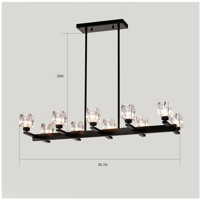 Luna Noir Chandelier