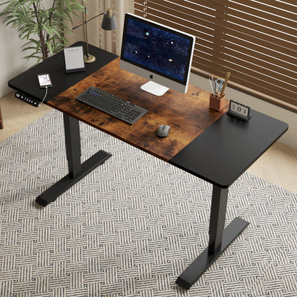 Electric Standing Desk Height Adjustable Desk For Home And Office Computer Table Gaming Desk Modern Luxiury Table 55   Lift-up Desk